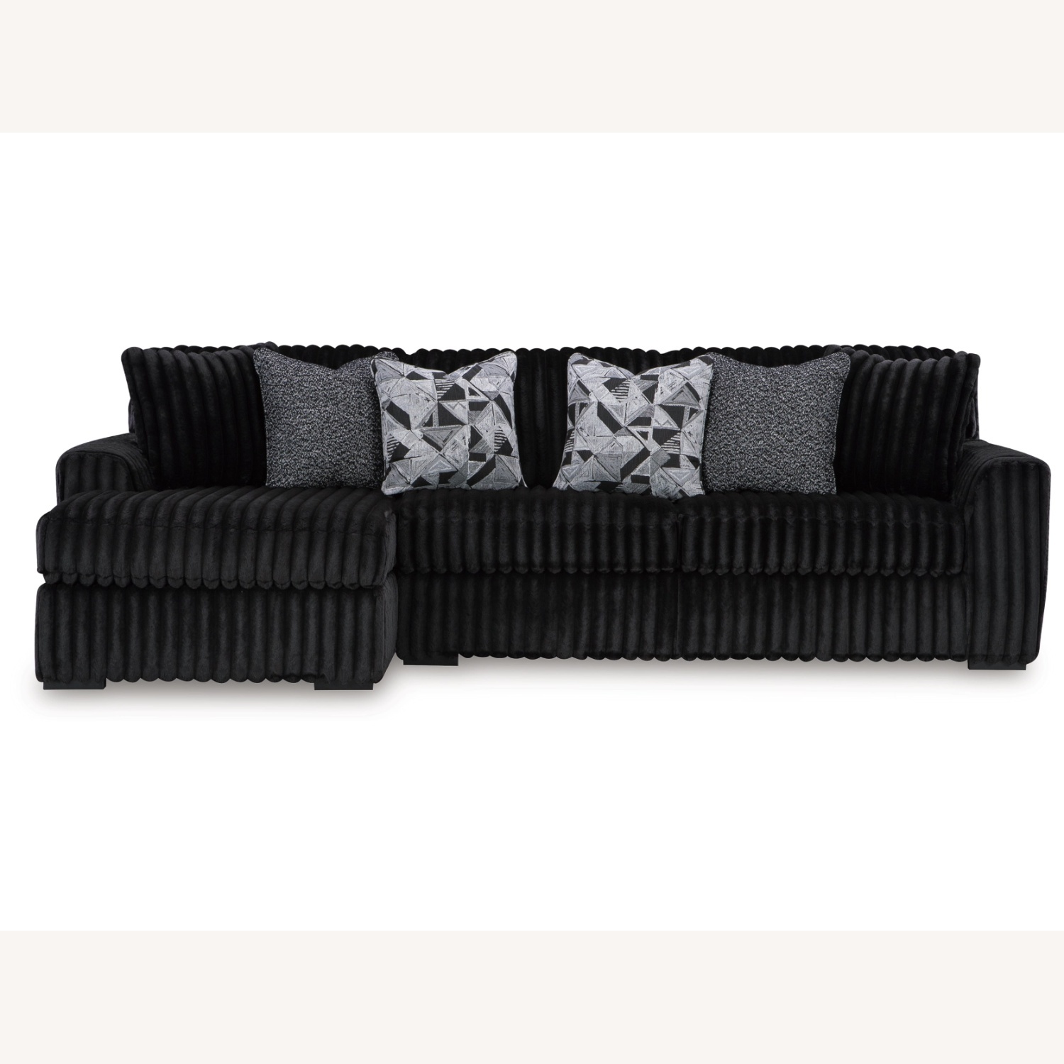Ashley Furniture Black 2 Piece Sectional - image-0