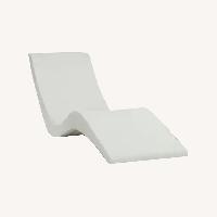 In-Pool Chaise Lounge Chairs, Set of 2, White