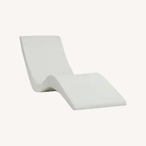 Used In-Pool Chaise Lounge Chairs, Set of 2, White for sale on AptDeco