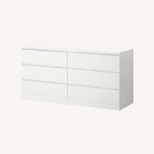 Used IKEA Malm White Dresser for sale on AptDeco