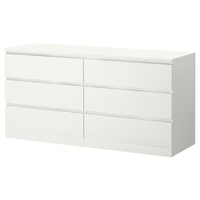 IKEA Malm White Dresser