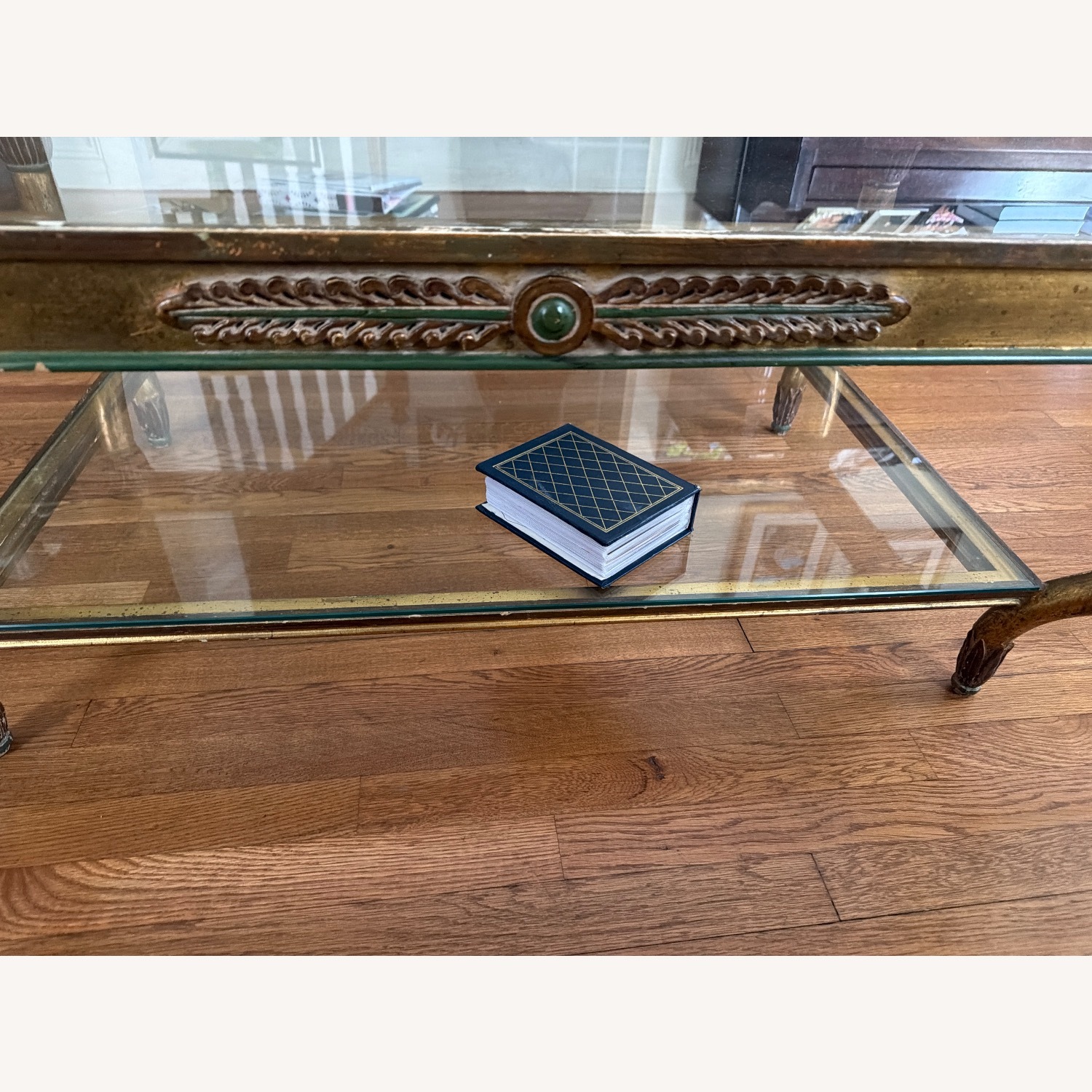 Taylor Made Custom Glass Top Coffee Table - image-2