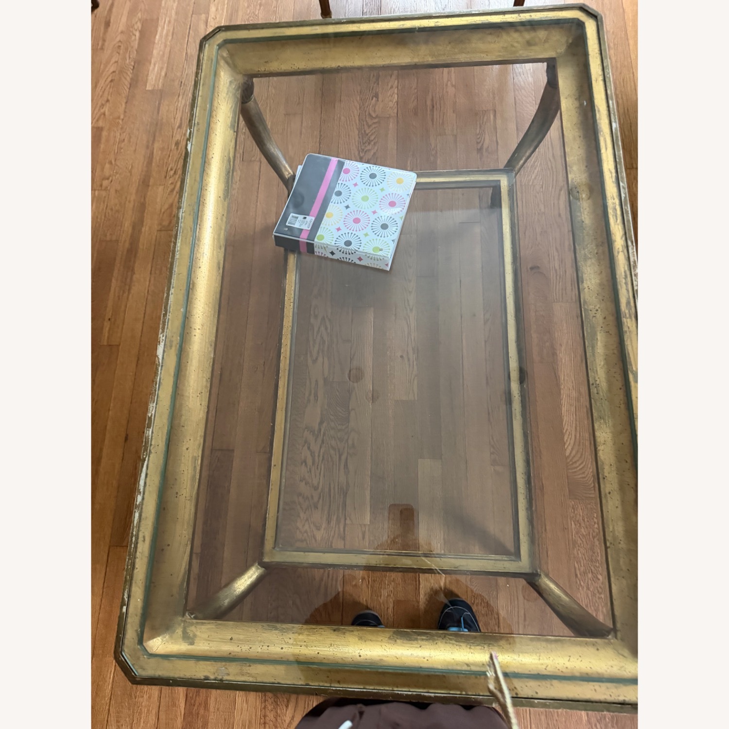 Taylor Made Custom Glass Top Coffee Table - image-7