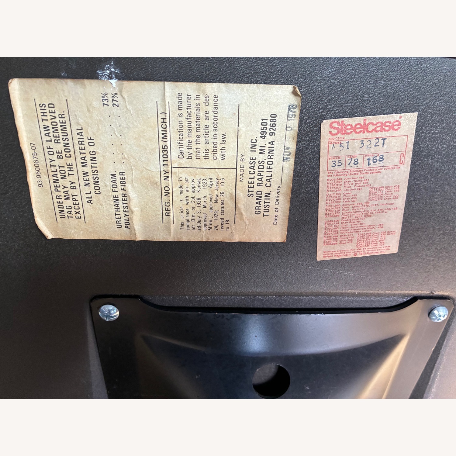 Steelcase Mid-Century Modern Chair – Vintage - image-3