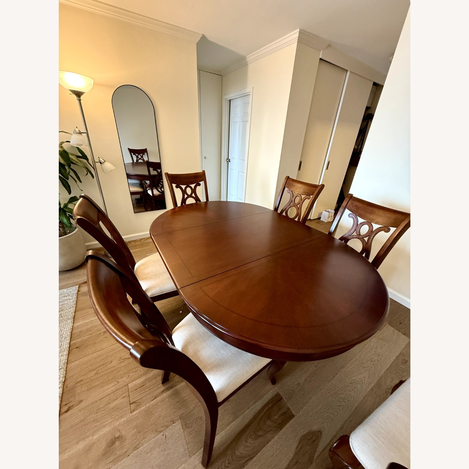 Legacy Classic Expandable Dining Set + 6 Chairs - image-2