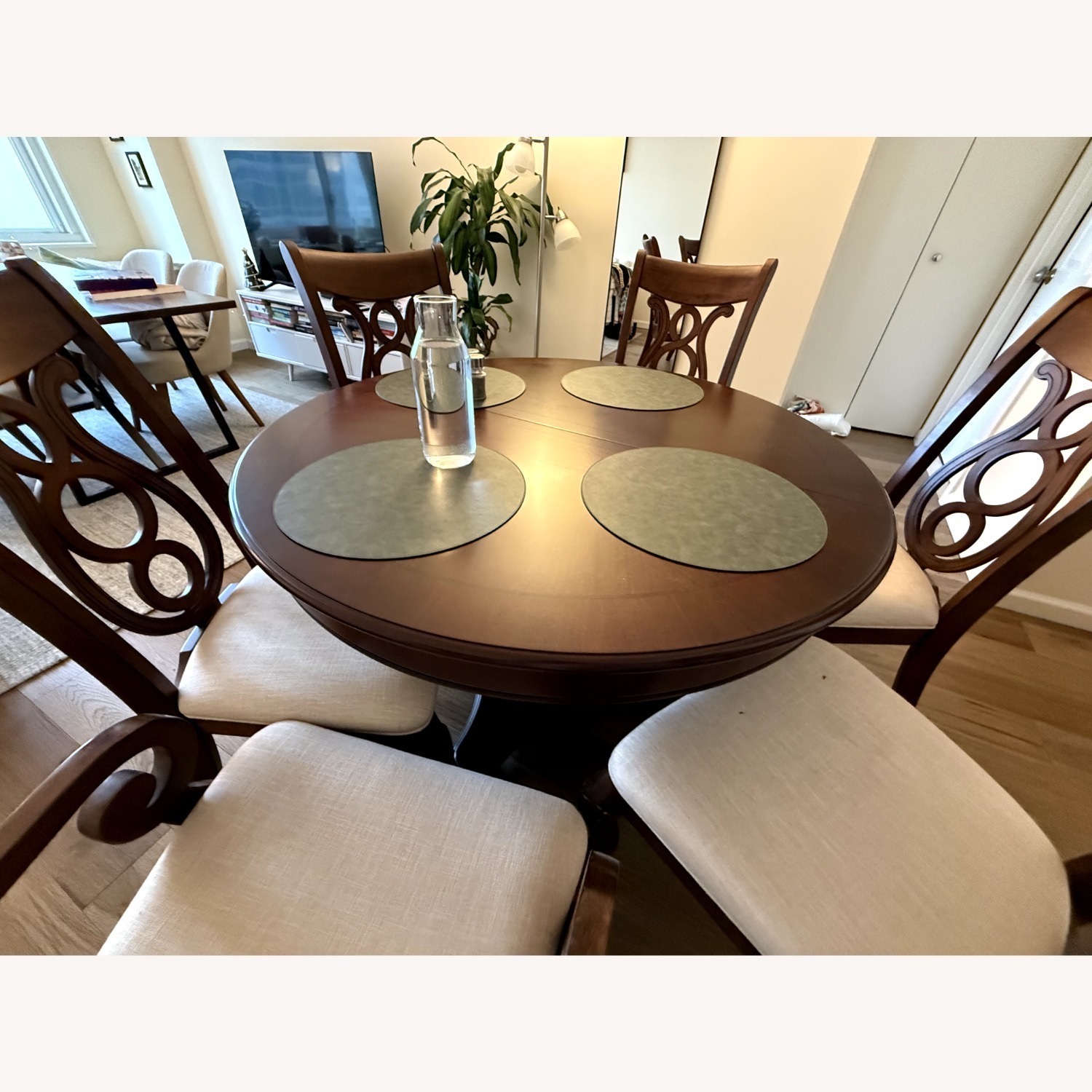 Legacy Classic Expandable Dining Set + 6 Chairs - image-5