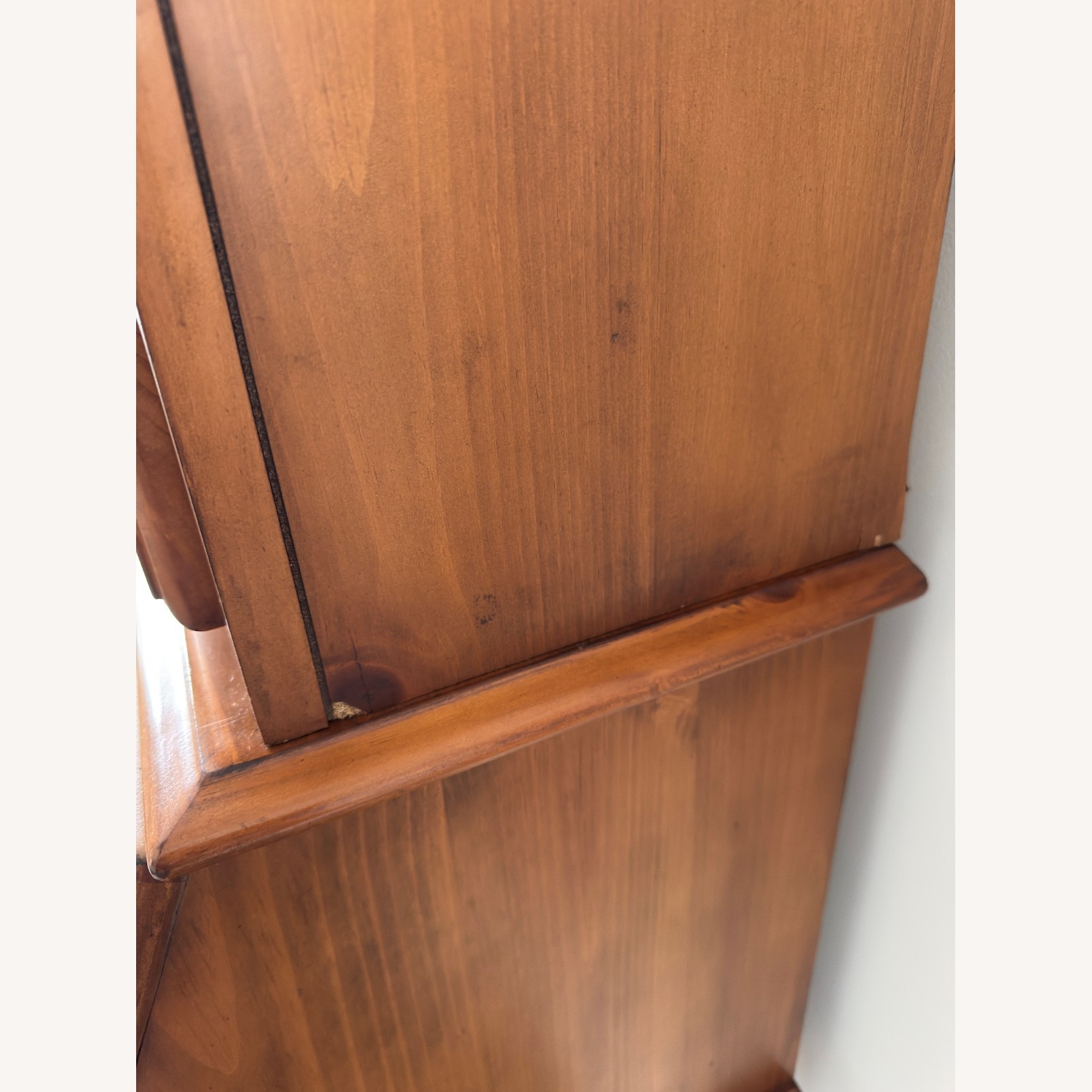 Wood Secretary Desk with Hutch - image-6