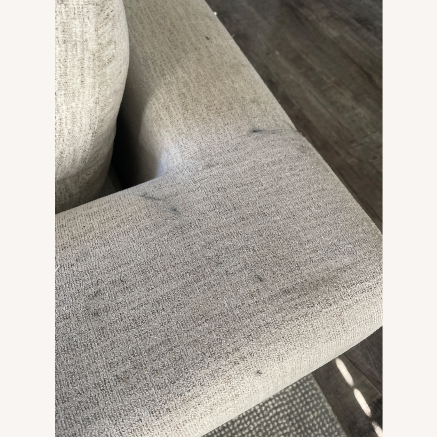 Natural Fabric 3+ Piece Sectional - image-3