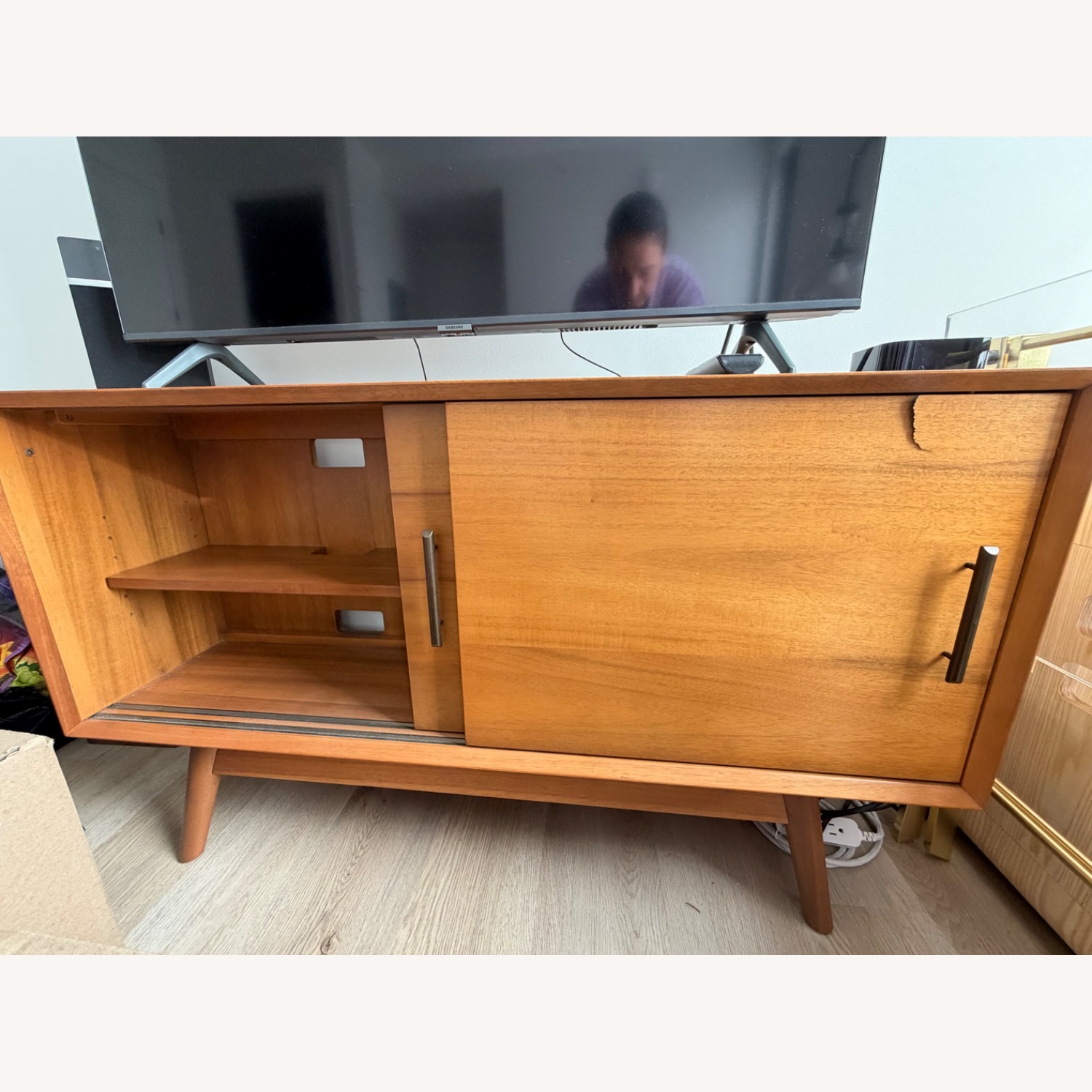 West Elm Mid-Century Narrow Media Console (48") - image-8