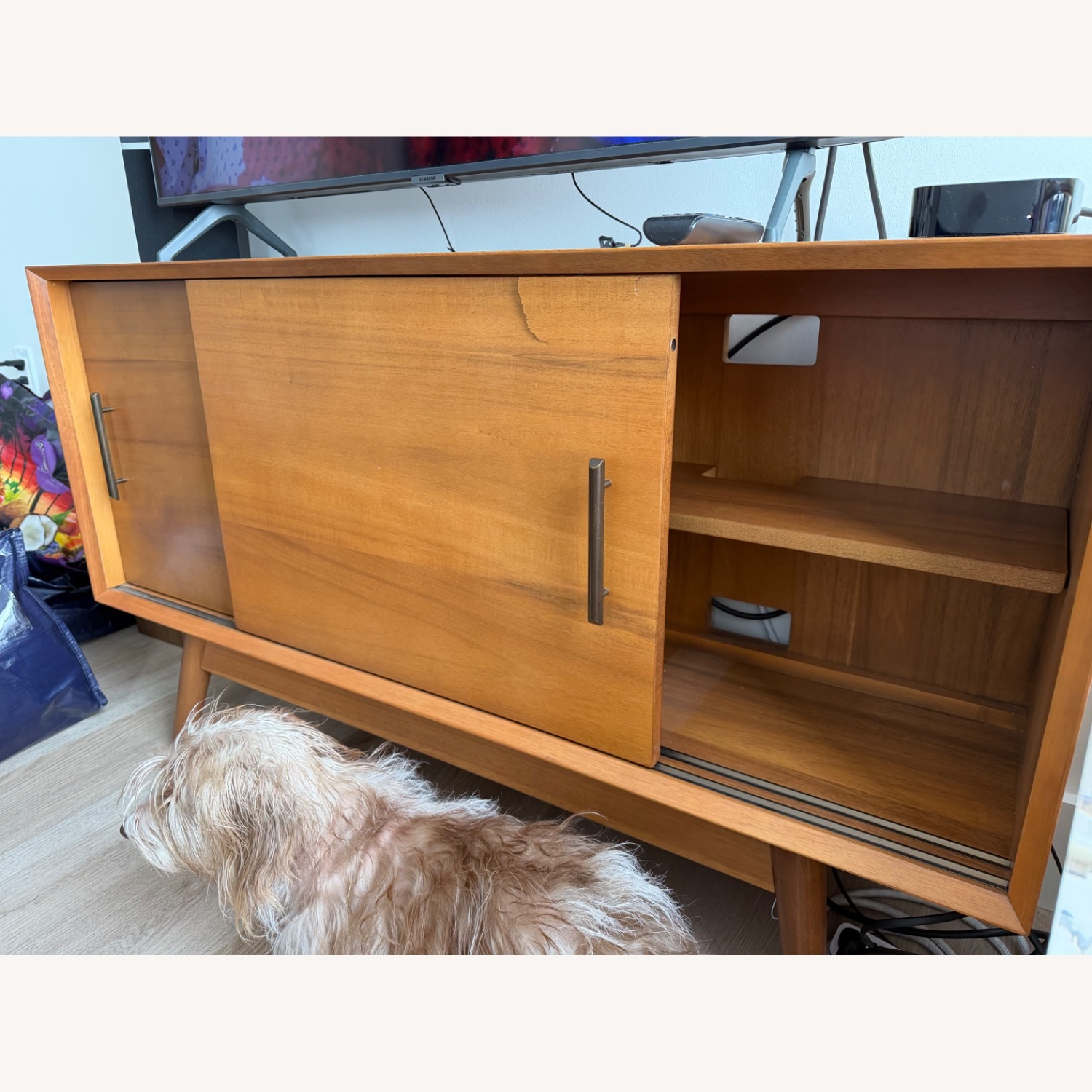 West Elm Mid-Century Narrow Media Console (48") - image-11