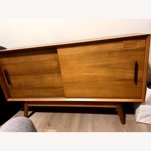 Used West Elm Mid-Century Narrow Media Console (48") for sale on AptDeco