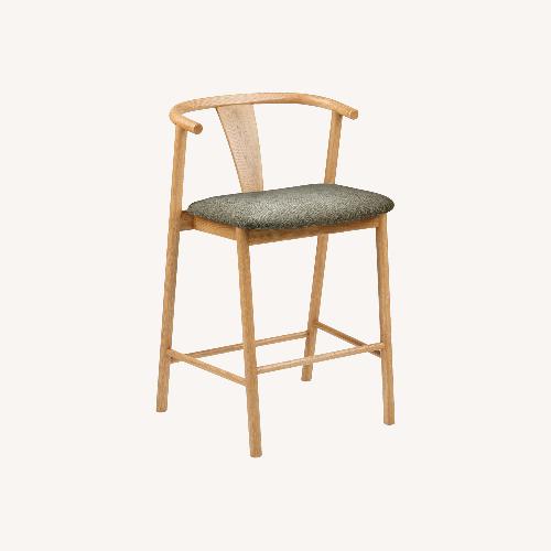 Used Article Fonra Counter Stool Natural Wood Stools for sale on AptDeco