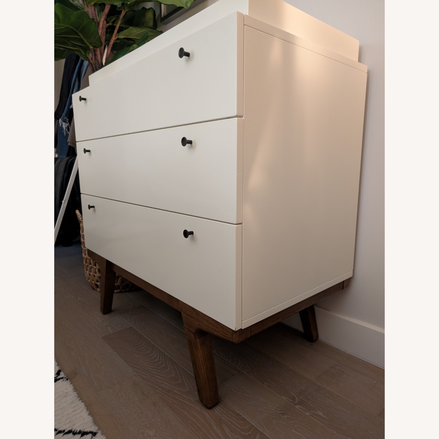 West Elm x Pottery Barn 3-Drawer Dresser, White - image-2