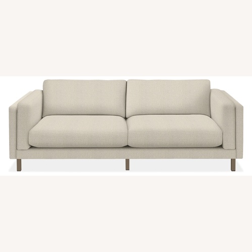 Used Room & Board Cade White Fabric 2 Seater Sofa for sale on AptDeco