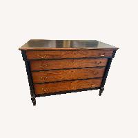 Vintage/Antique Dark Brown Wood Dresser