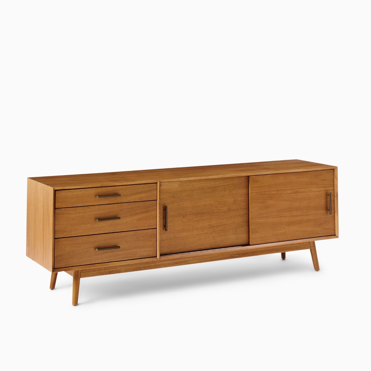 West Elm Mid-Century Media Console (80") - image-0