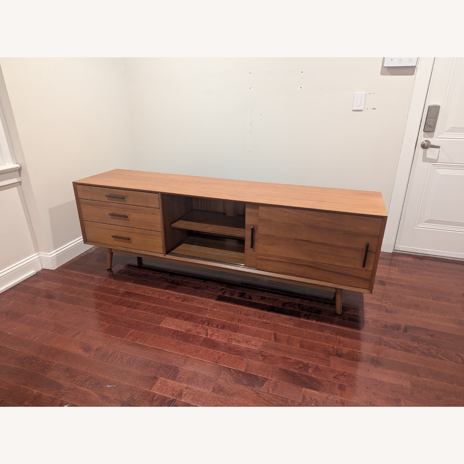 West Elm Mid-Century Media Console (80") - image-1
