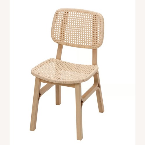 Used IKEA VOXLÖV Chair Light Bamboo for sale on AptDeco