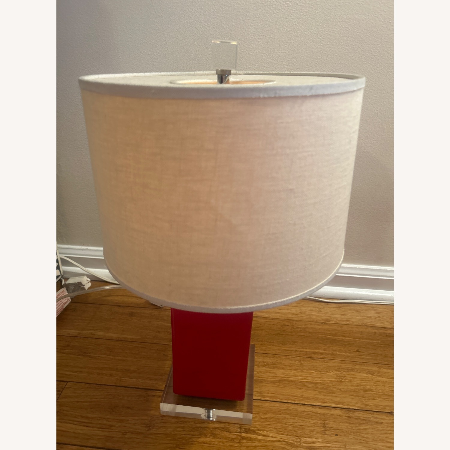 Safavieh Red Glass Table Lamp - image-5