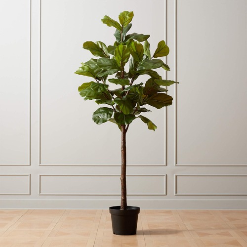Used CB2 Exclusive Faux Fiddle Leaf Fig Tree (72”) for sale on AptDeco