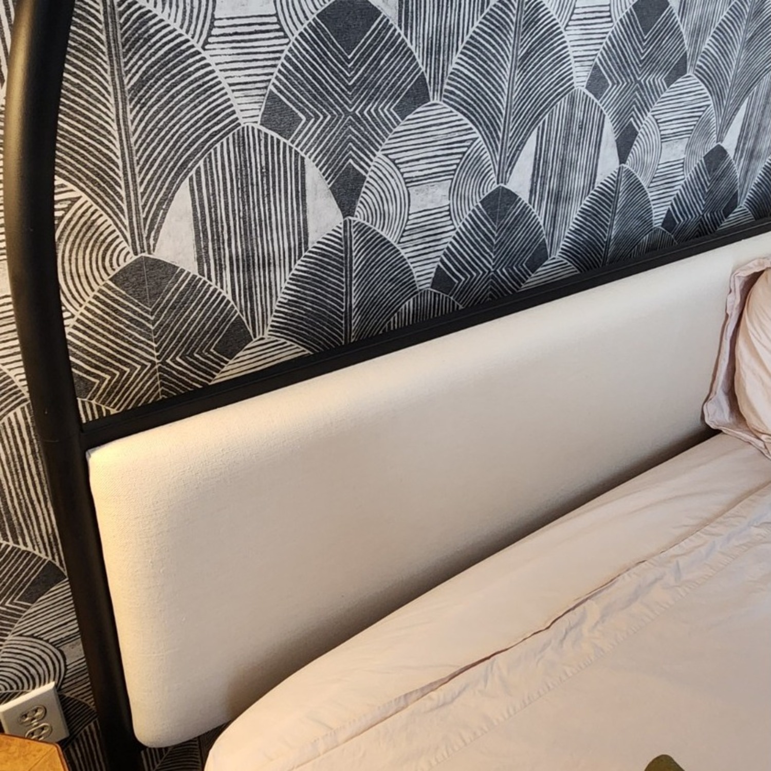 Crate & Barrel Canyon Arched King Canopy Bed - image-3