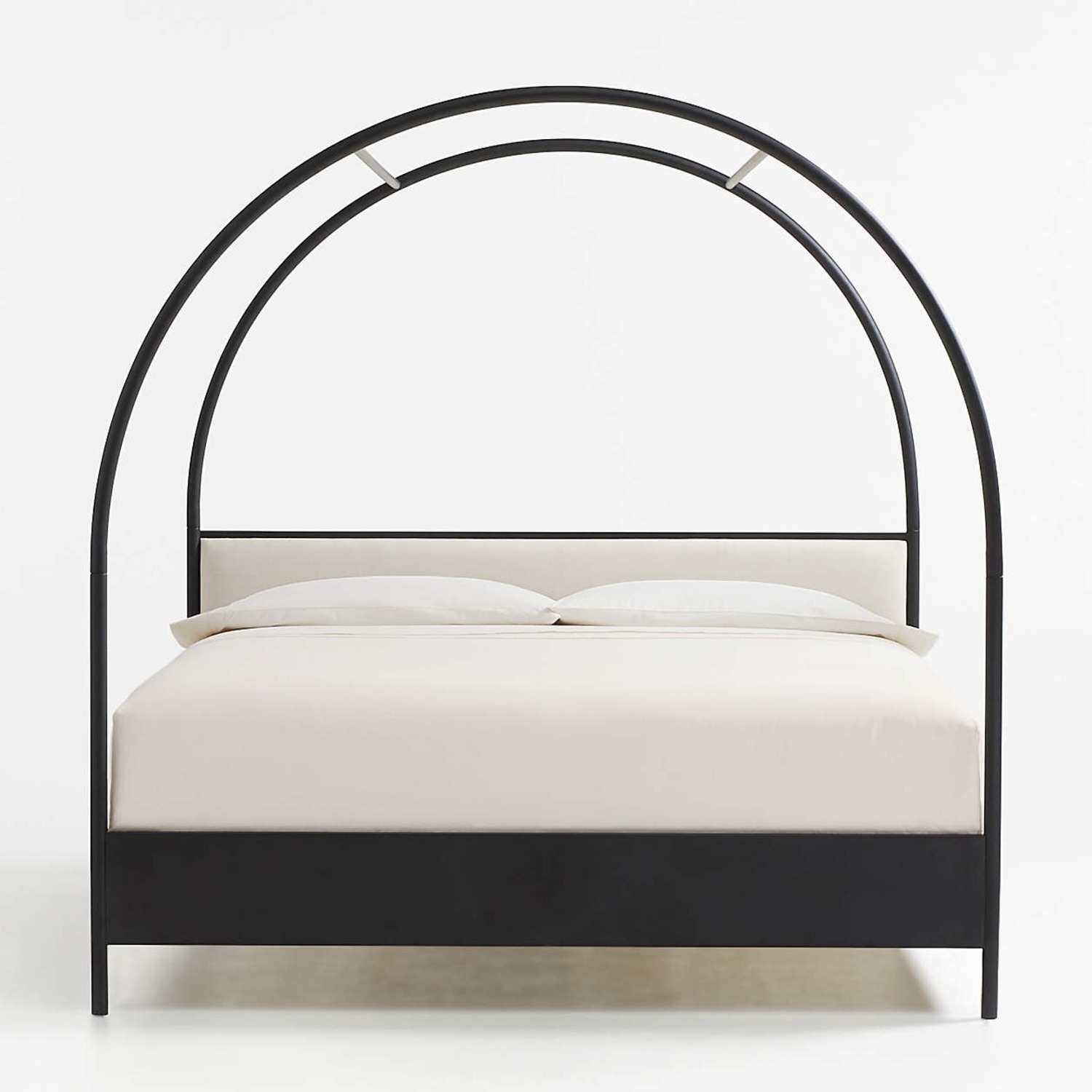 Crate & Barrel Canyon Arched King Canopy Bed - image-0