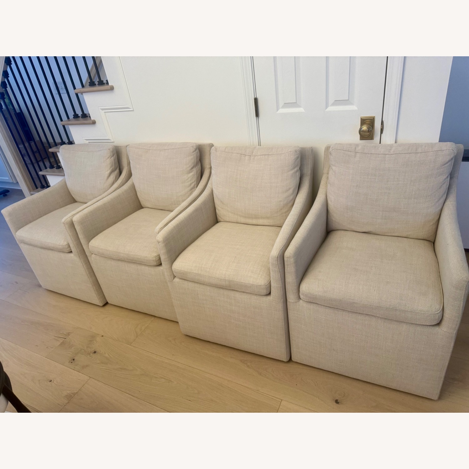 Havertys Nolan Dining Chairs - image-0