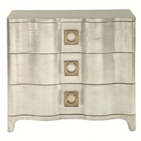 Bernhardt Light Gray Wood Dresser