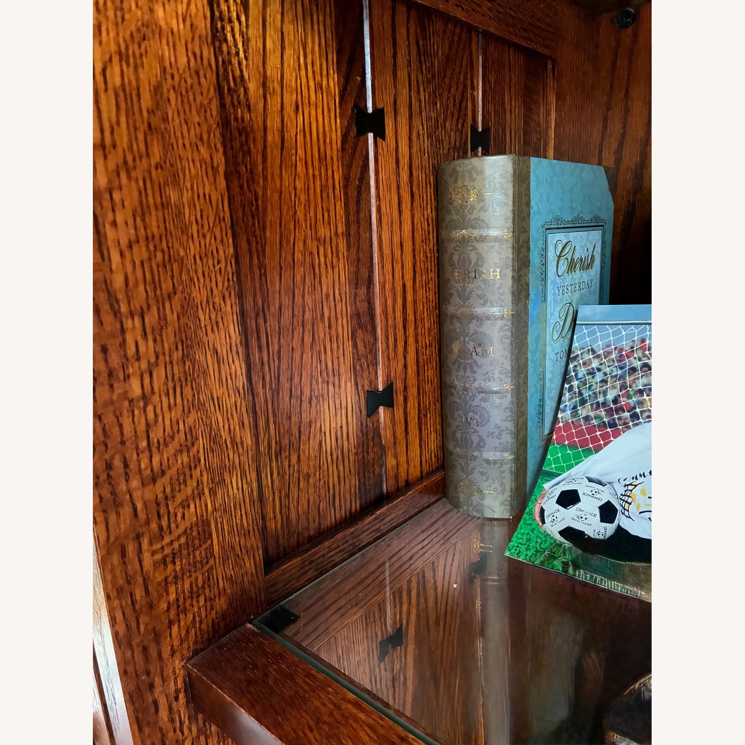 Vintage/Antique Finds Wood Bookcase - image-2