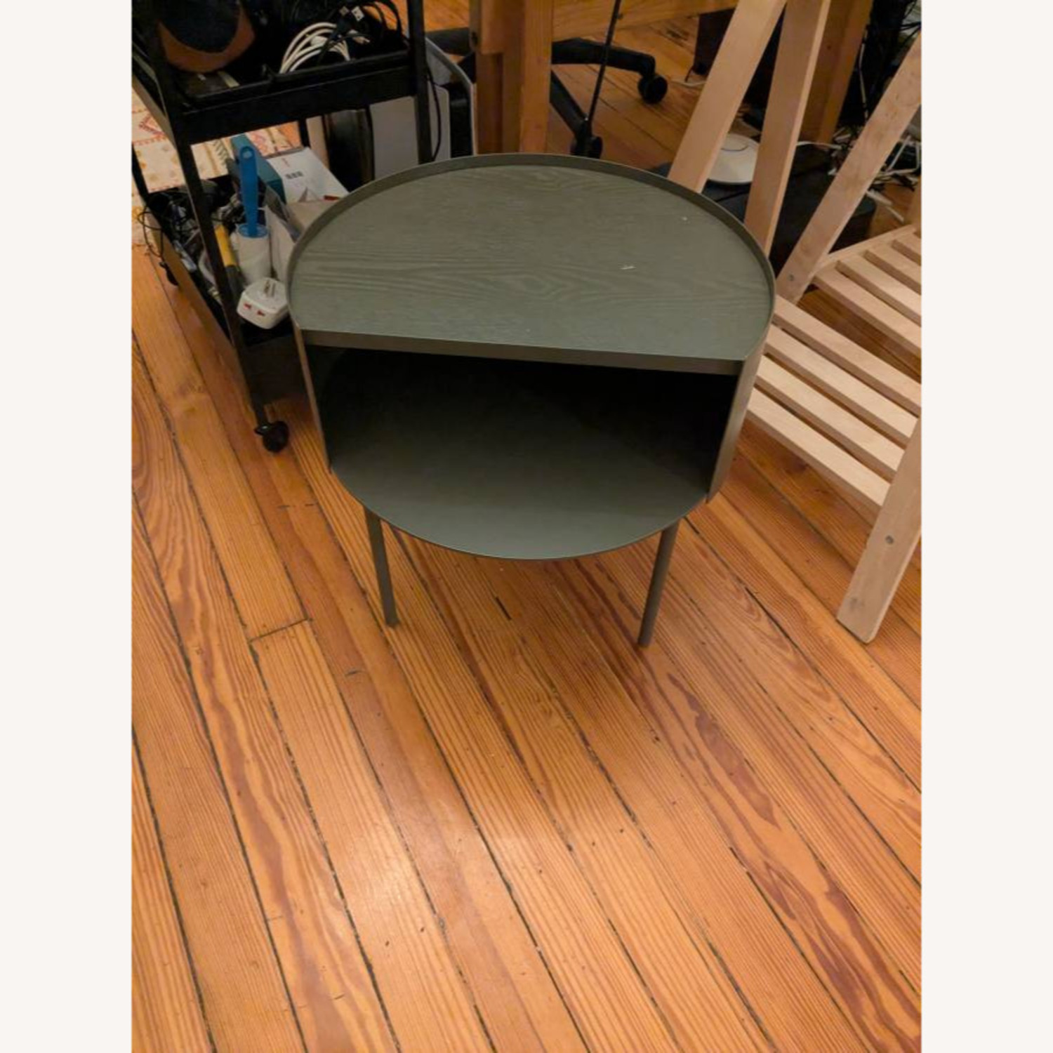 Blu Dot Green Metal Side Table - image-3