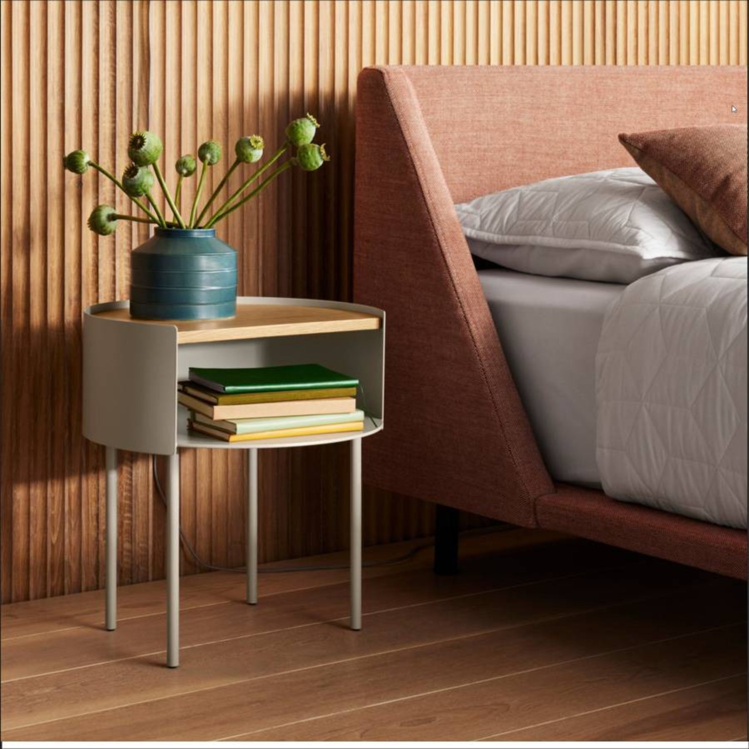 Blu Dot Green Metal Side Table - image-5