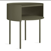 Blu Dot Green Metal Side Table