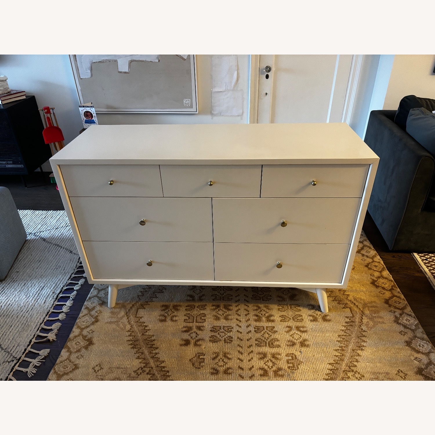 Babyletto White Wood Dresser - image-1