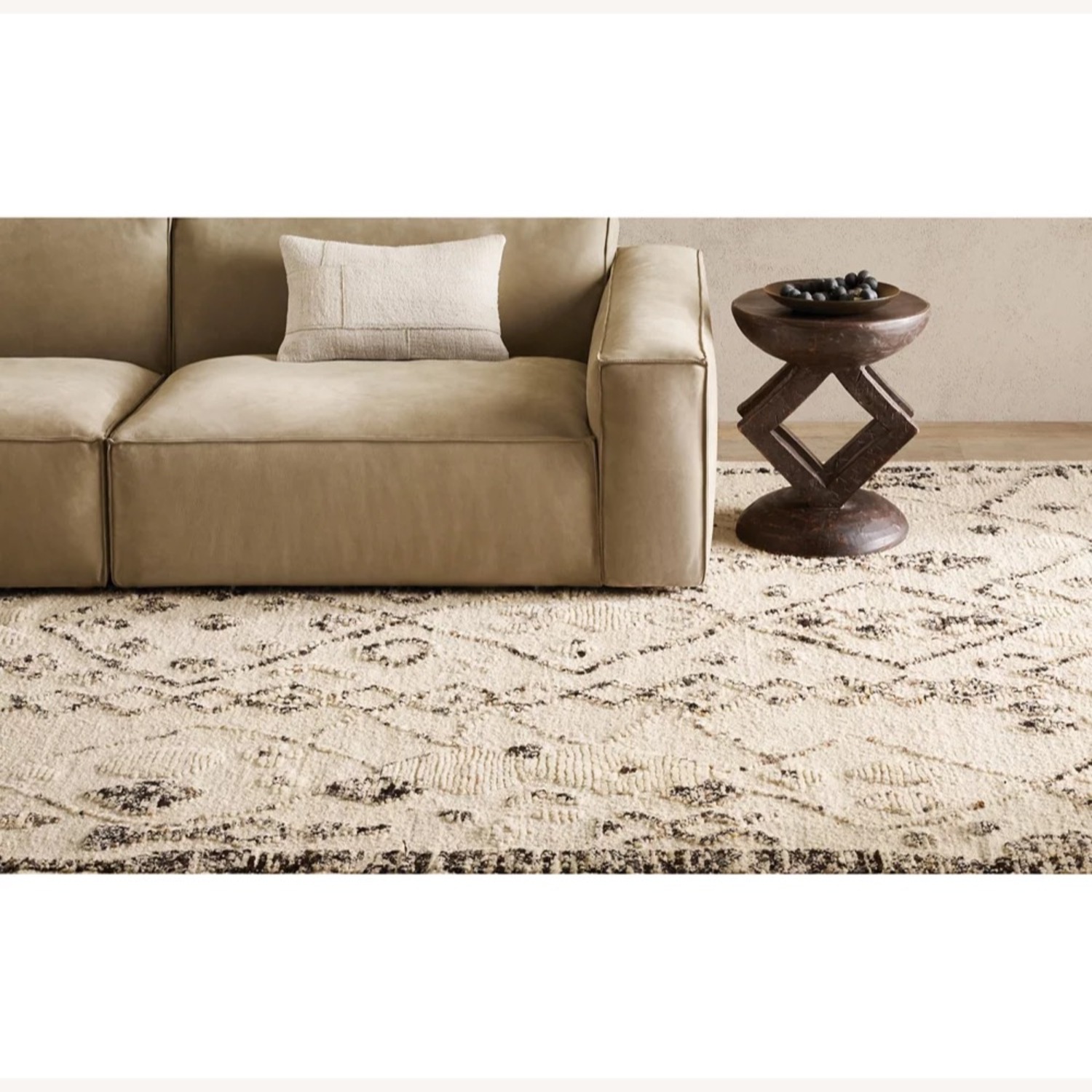 Restoration Hardware Dhavala Wool Rug 6'X9' - image-2