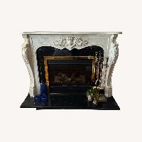 Vermont Castings Marble Fire Place (Faux)