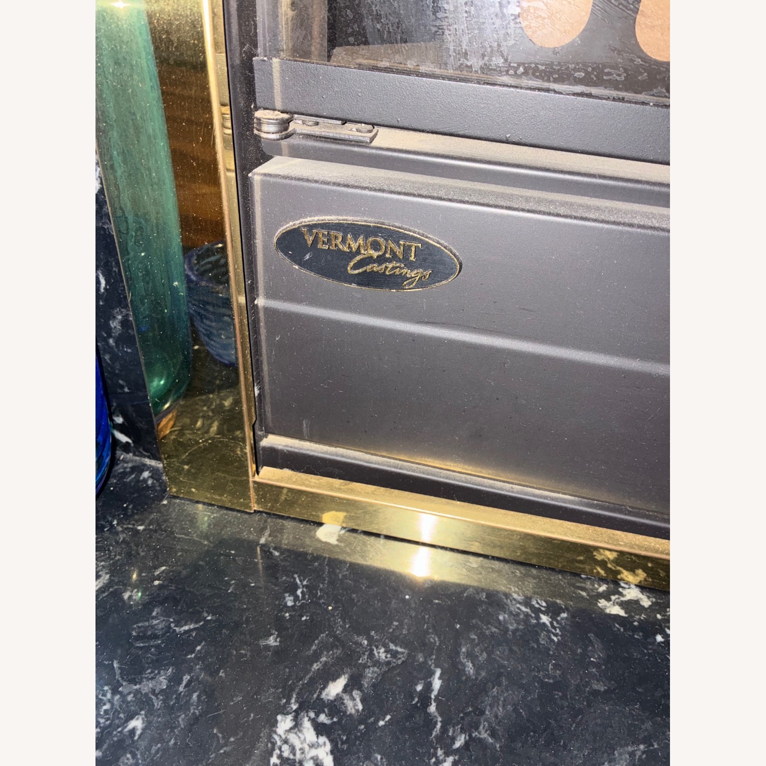 Vermont Castings Marble Fire Place (Faux) - image-4