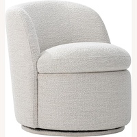 Amazon Chita Creme Fabric Accent Chair