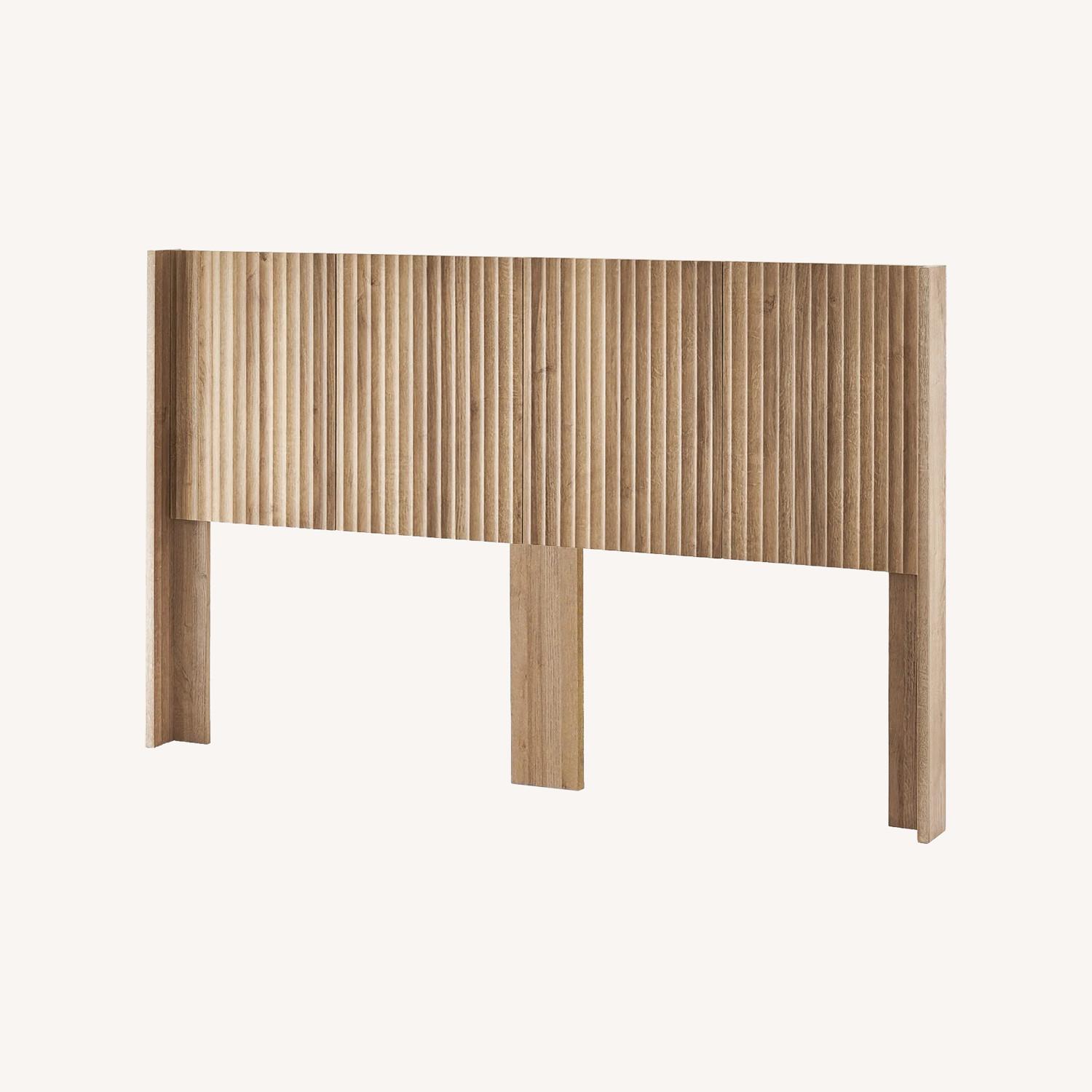 Mopio Brooklyn Natural Wood Headboard - image-0