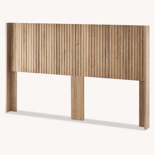 Used Mopio Brooklyn Natural Wood Headboard for sale on AptDeco