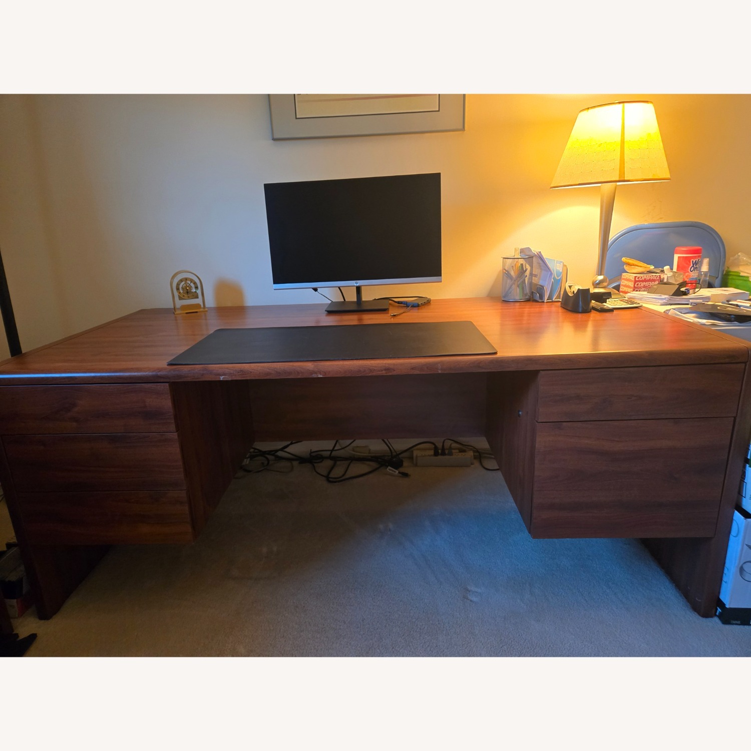 Cherry Wood Desk - image-2