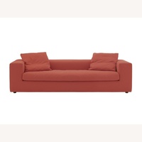 Cappellini Cuba 25 Orange Sleeper Sofa