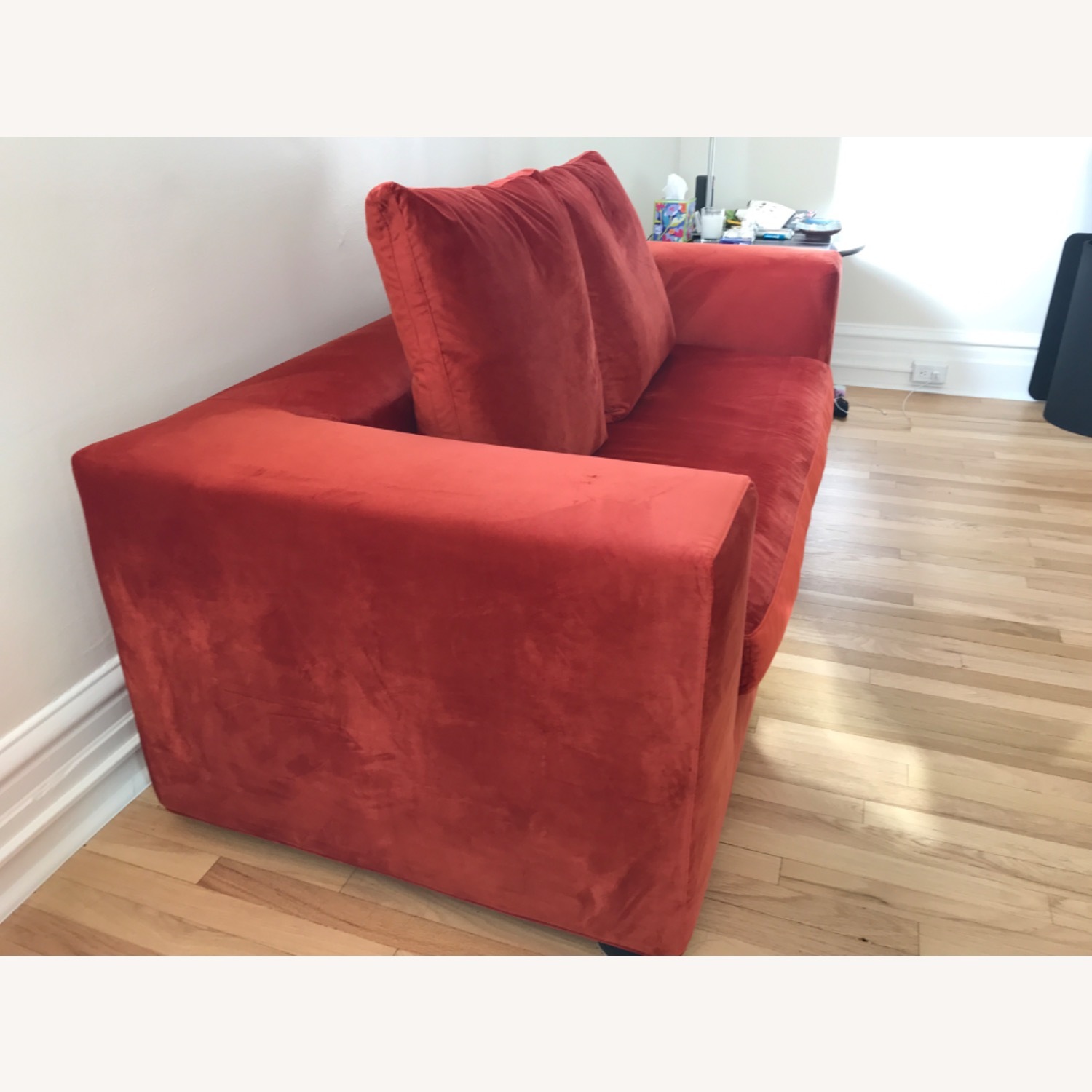 Cappellini Cuba 25 Orange Sleeper Sofa - image-1