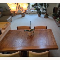 This End Up Light Brown Dining Table