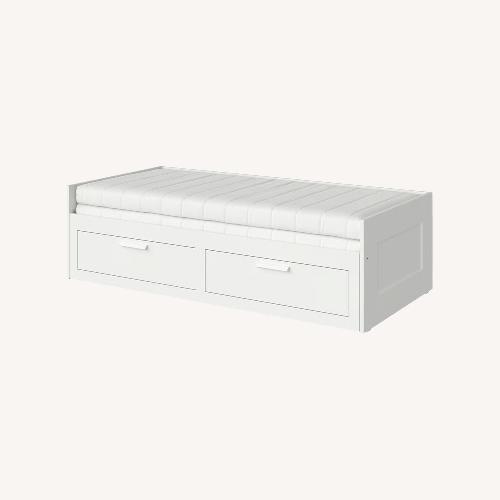 Used IKEA Brimnes White Daybed for sale on AptDeco