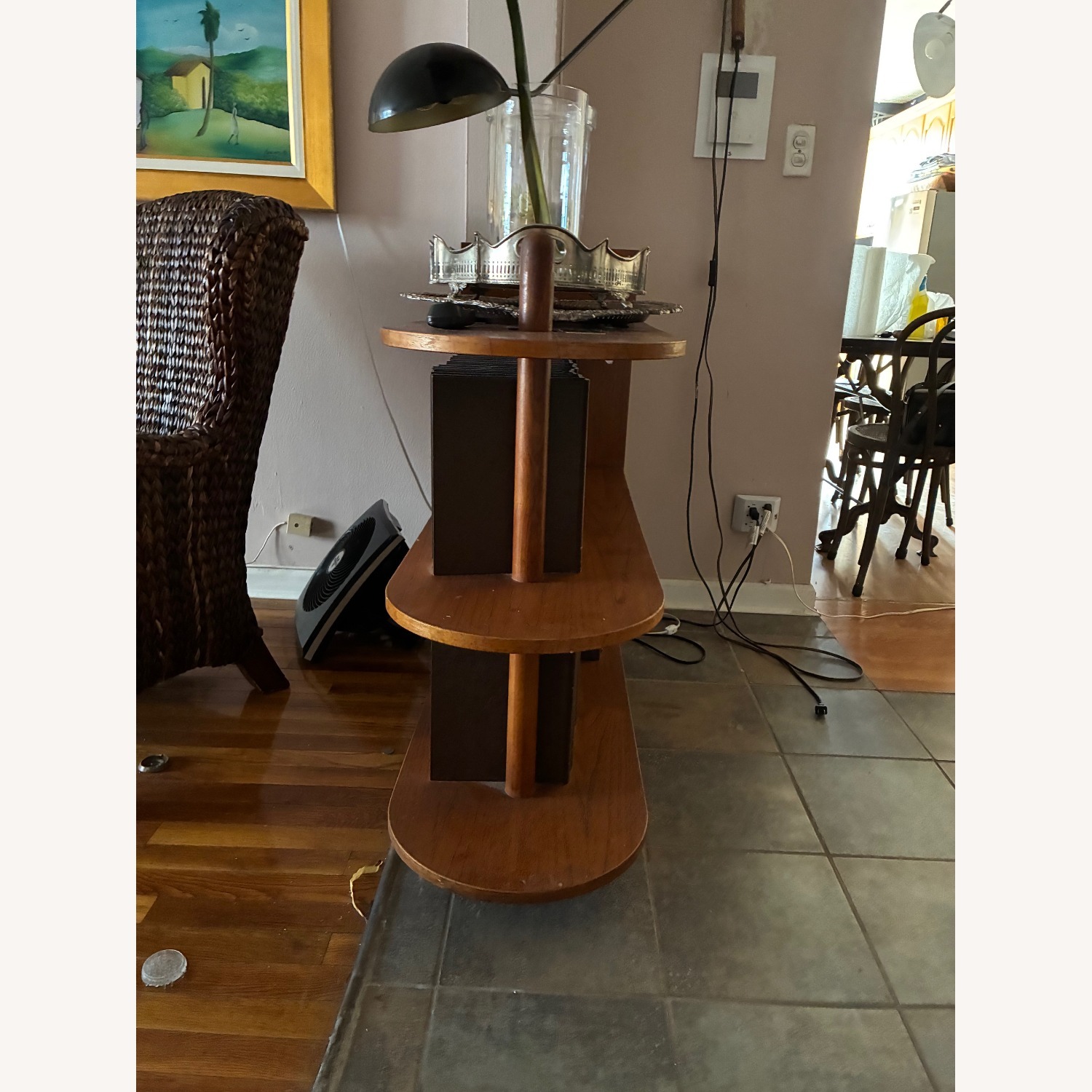 Midcentury Modern-Teak Wood Bookcase - image-2