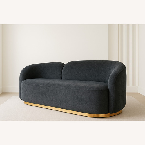 Used Blue Brass 3+ Seater Sofa for sale on AptDeco