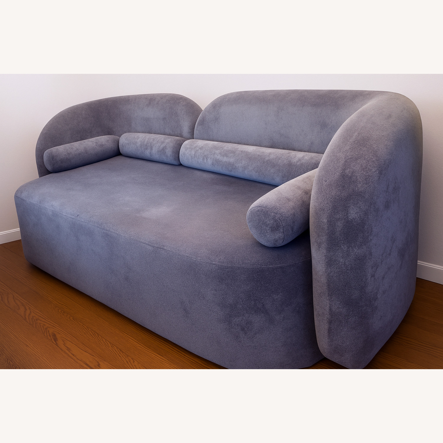 Blue Brass 3+ Seater Sofa - image-0