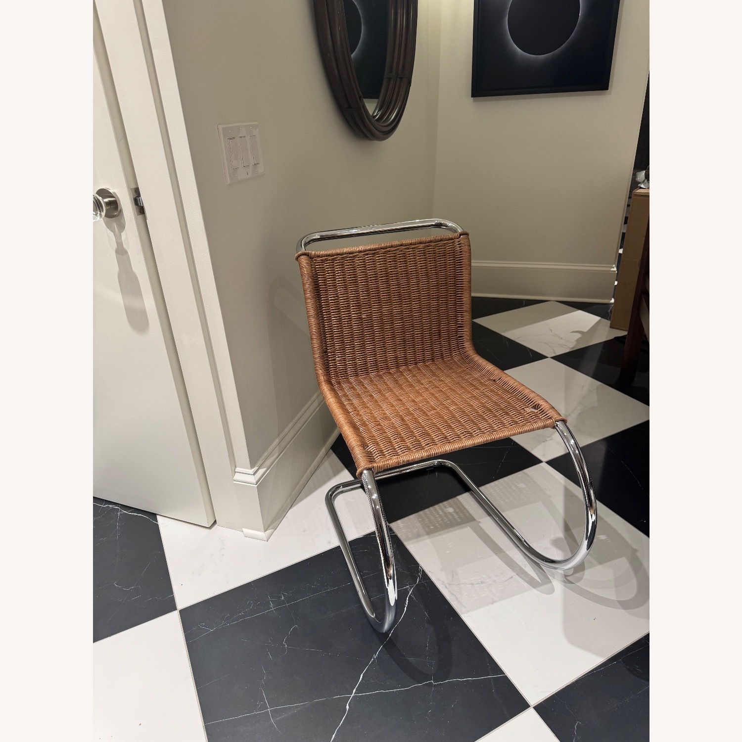 Design Within Reach Natural Rattan Dining Chairs - image-3