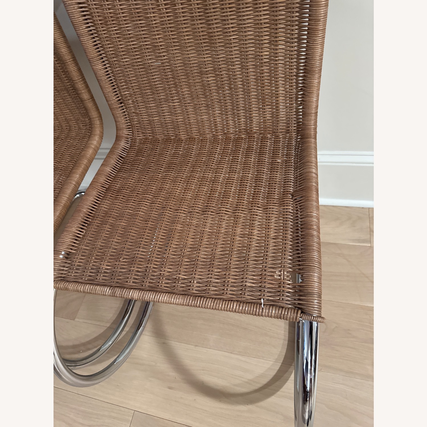 Design Within Reach Natural Rattan Dining Chairs - image-6