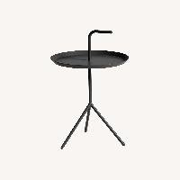 Hay Don't Leave Me Side Table Black Metal